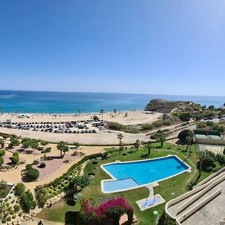 Top-Floor Beachfront Apartment With Parking, Pool, & Spacious Sea-View Balcony Villajoyosa Dış mekan fotoğraf